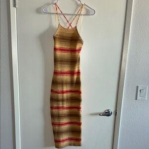 Striped Knit Dress